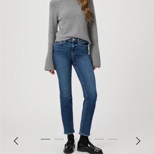 Paige Cindy High Rise Straight Ankle in color Arpeggio
SIZE 24